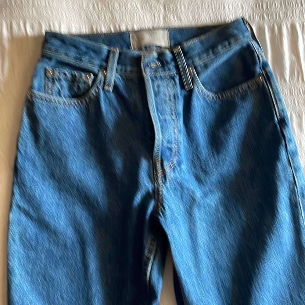 EVERLANE  THE 90s CHEEKY JEAN SIZE 35 ANKLE JEAN ORGANIC COTTON.